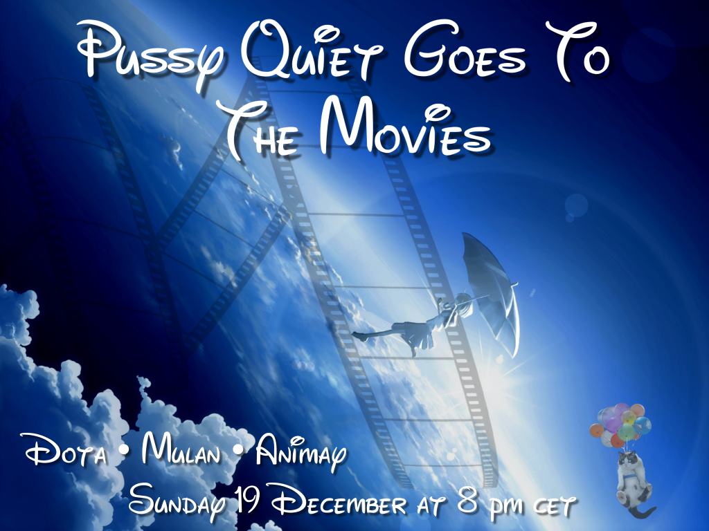 pussy_quiet's tweet image. Our magic bean will grow soon. Floating with us in the Clouds with fluffy soundtracks of Dota, Mulan and Animay. Today at 8 pm cet.