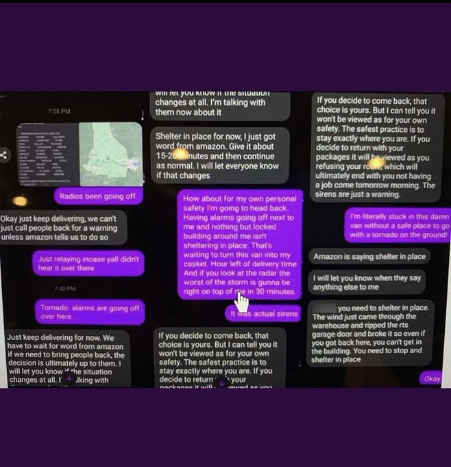 Amazon as a company and Jeff bezos should be ashamed of themselves. Putting peoples life&rsquo;s as risk for<a href="/tag/stash"class="tags"><span>#stash</span></a><a href="/tag/robinhood"class="tags"><span>#robinhood</span></a><a href="/tag/eattherich"class="tags"><span>#eattherich</span></a>