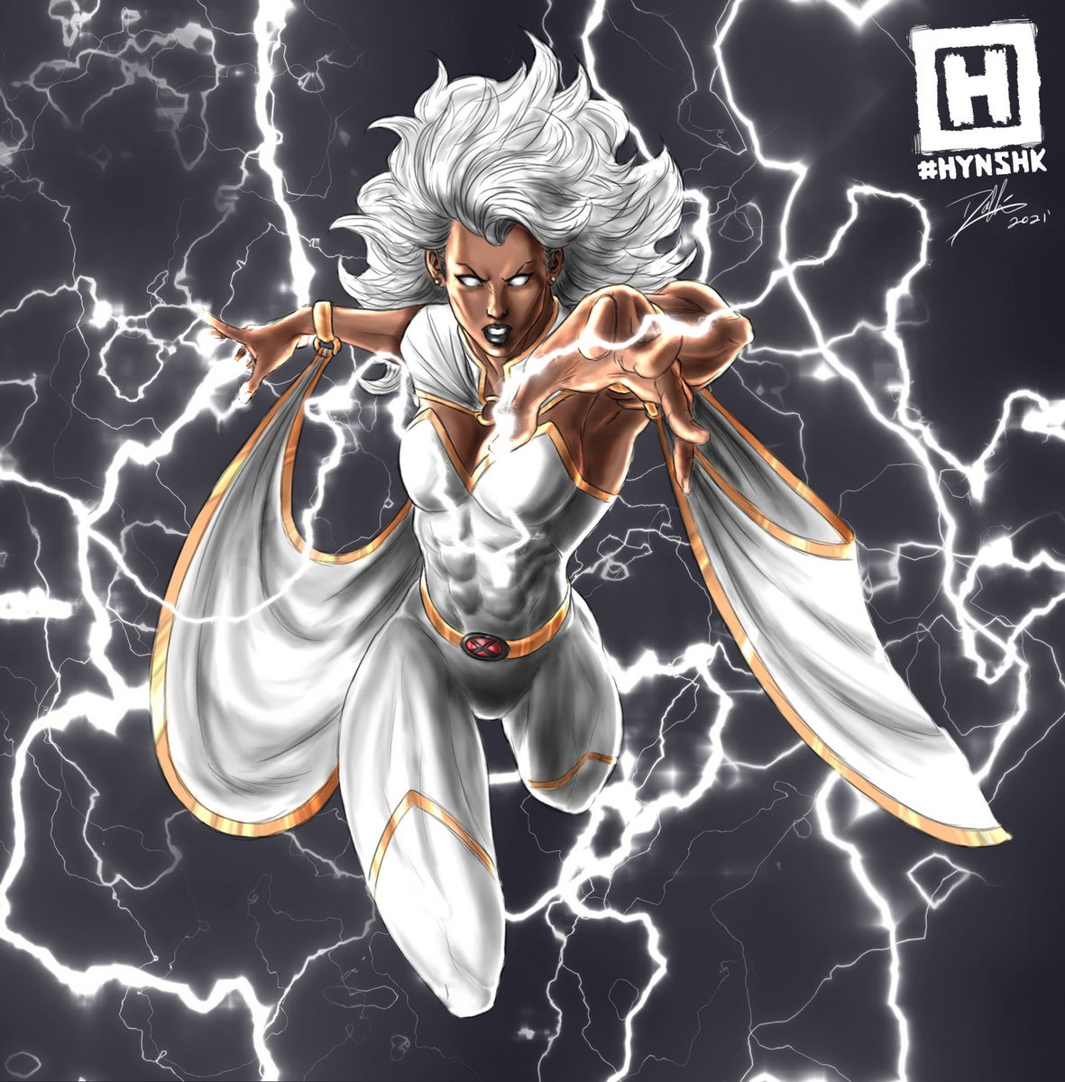 TalkStorm's tweet image. These four amazing pieces of Storm fanart wound up in my hard drive, but I don't know who the artists are.

Do you? I'd love to give them credit this #StormSunday