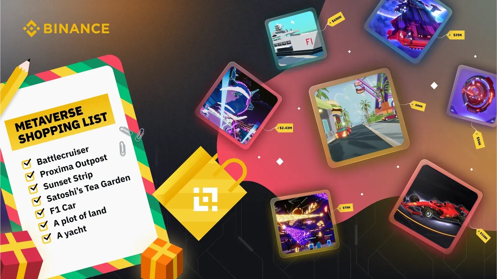 Binance on Twitter: "Looking for that perfect Metaverse gift? https://t