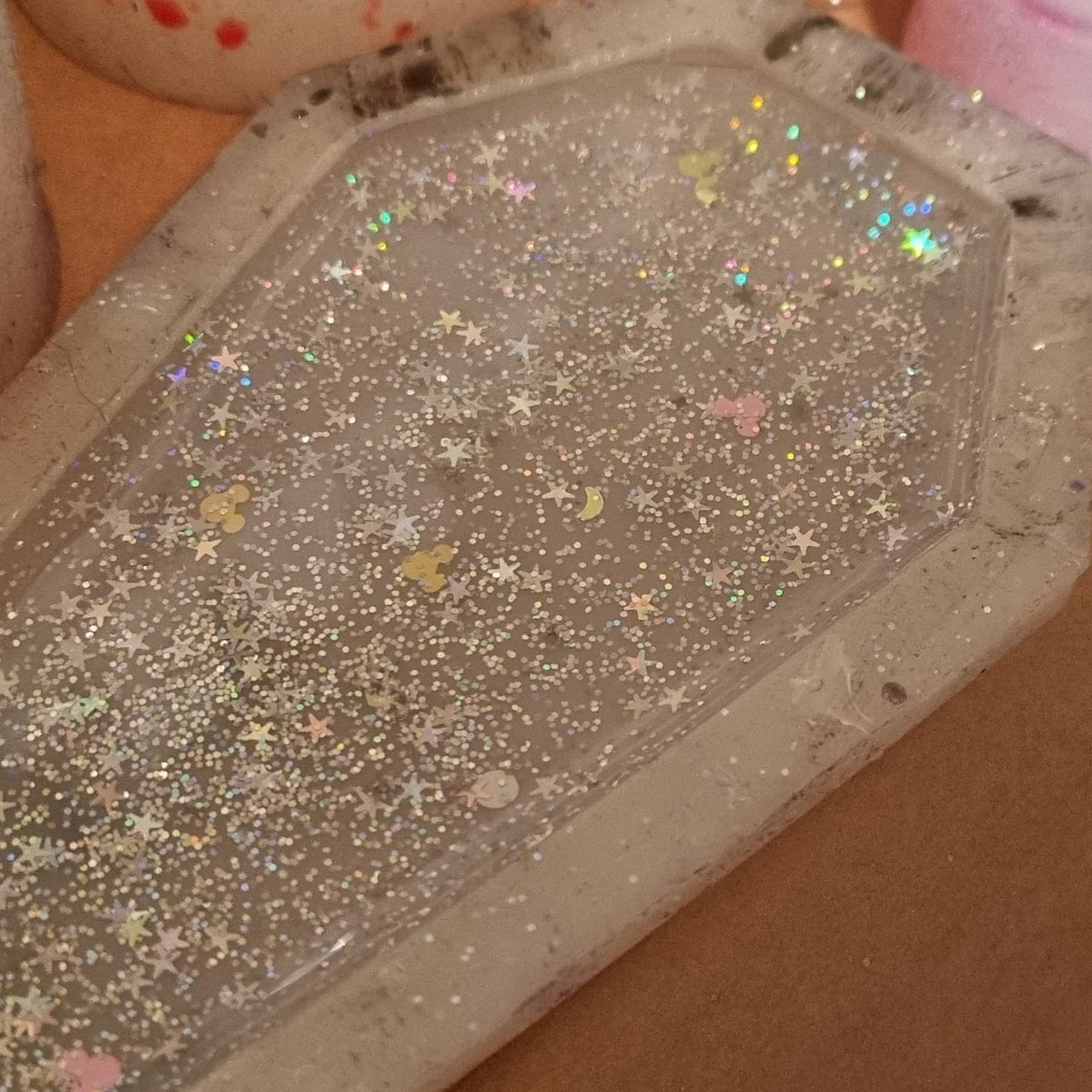 GothYork's tweet photo. Who says a Goth can't love glitter!
Some of today's work in progress 🖤 https://t.co/zTRJGc2SWj