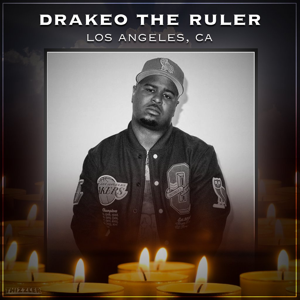 TheThizzler's tweet photo. Rest In Peace @drakeotheruler. The West Coast took a huge loss as Drakeo passed away early this morning.  We send our condolences to his family &amp; loved ones. #RIPDrakeoTheRuler 🙏🕊️💔 https://t.co/hFXVKBLaDl