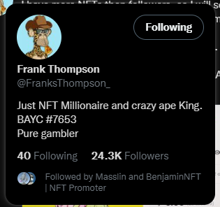 cmastolo's tweet photo. @FranksThompson_ Done. Good luck everyone! https://t.co/gpyC2H57dj