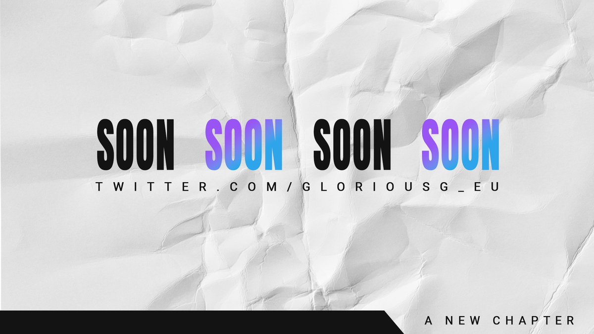 Coming soon 👀
#ANewChapter