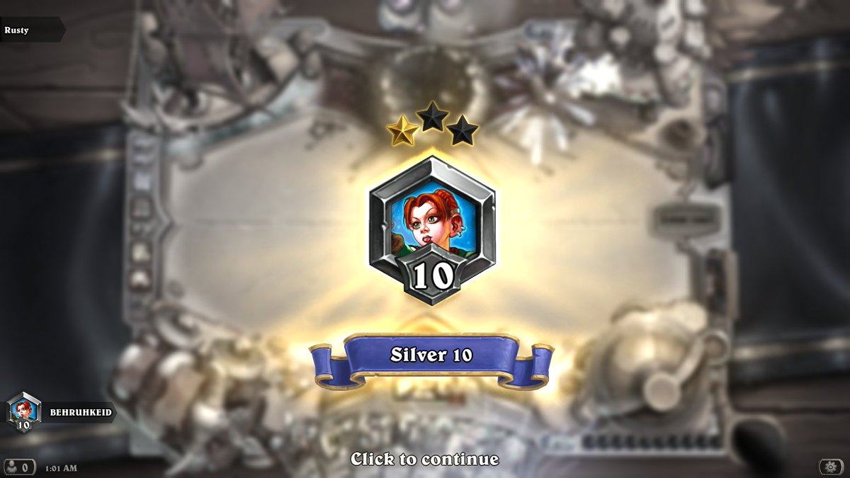 Behruhkeid's tweet photo. Moving On Up! #Hearthstone #Ranks https://t.co/cAQ3fR8tJ6