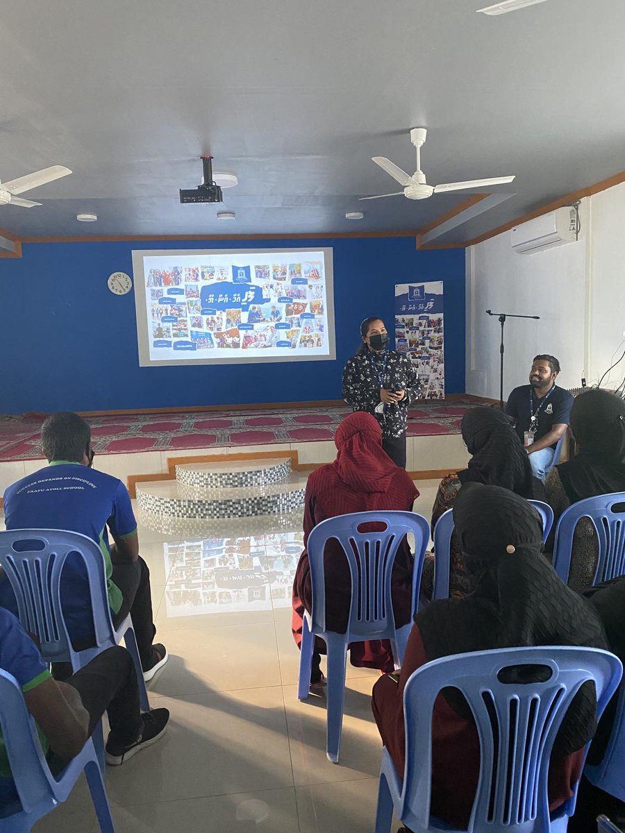 We had such a great time with the students of Faafu Atoll School exploring careers options &amp; interests that suits their education &amp; strengths. 
We wrapped up the #FahiMNU career session with opportunities that <a href="/MNUedu/">The Maldives National University</a> can provide &amp; the student life they could enjoy with <a href="/MNUSU/">MNU Students' Union</a>