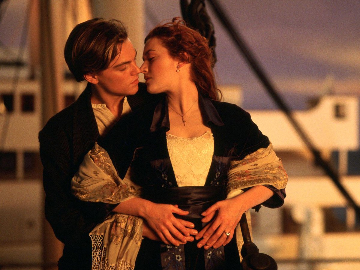netflix's tweet photo. Titanic was released 24 years ago today. Jack + Rose forever 💙 https://t.co/eqbrUAsgNE