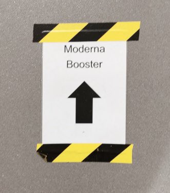 Remembering that time Moderna Booster played at the Hacienda. Not Peter Saville’s best artwork but there was a queue round the block.