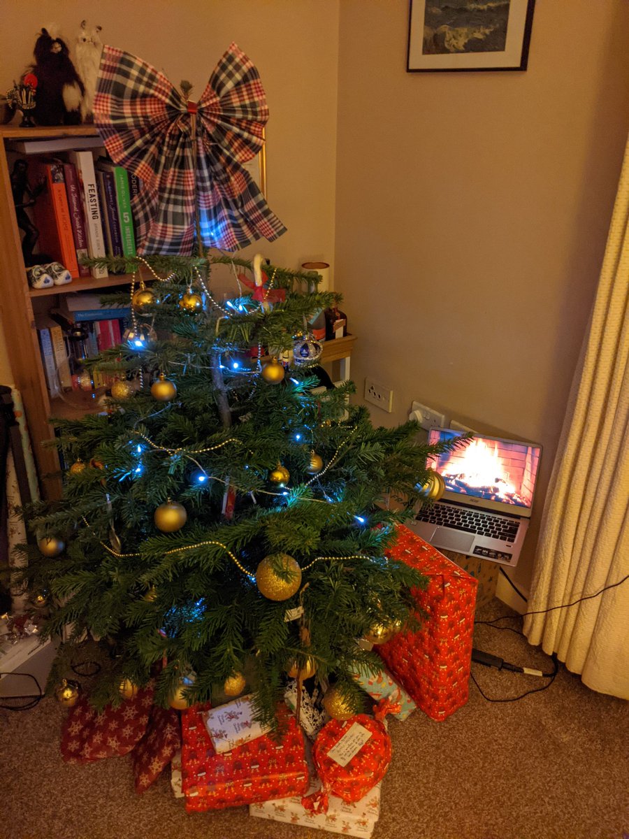 So ready #FestiveSeason #ChristmasAtHome 🎅 #MerryChristmas 🔥🎁🎄🎁🌲