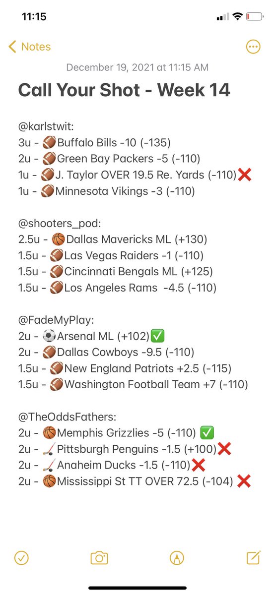 CallYourShotPod tweet picture