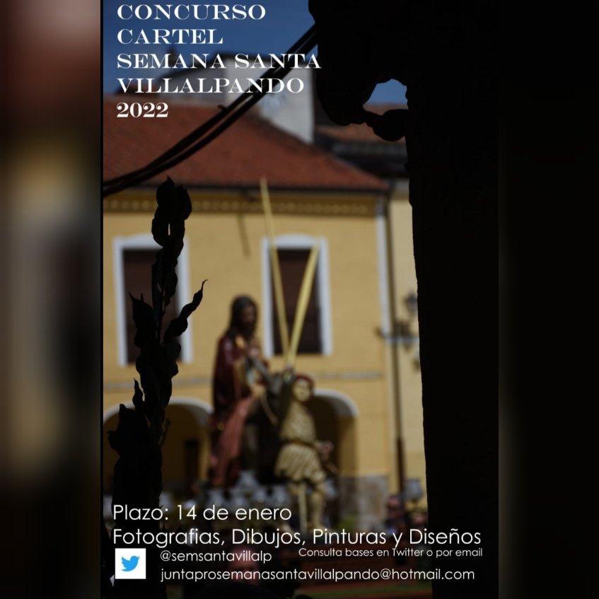 NazarenoVillalp's tweet photo. Concurso cartel Semana Santa Villalpando 2022 https://t.co/eLKfCcvA8j
