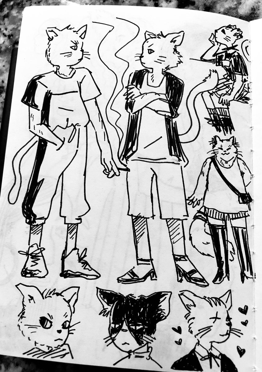 Some cool cats 🐈🚬🐈‍⬛ 