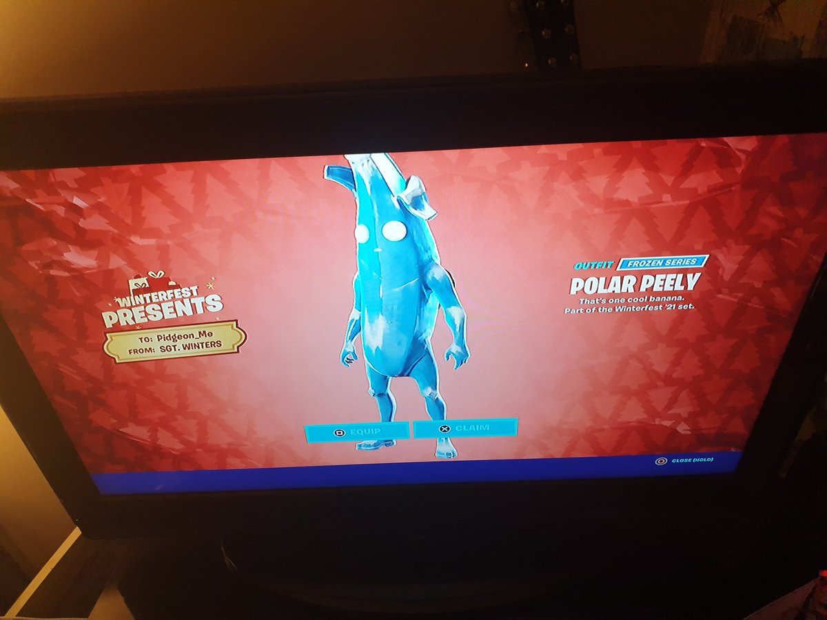 Pidgeon_Me's tweet photo. @ImRed_v9 @FortniteStatus Got mine today too thanks @ImRed_v9 https://t.co/2WYaniX3X6