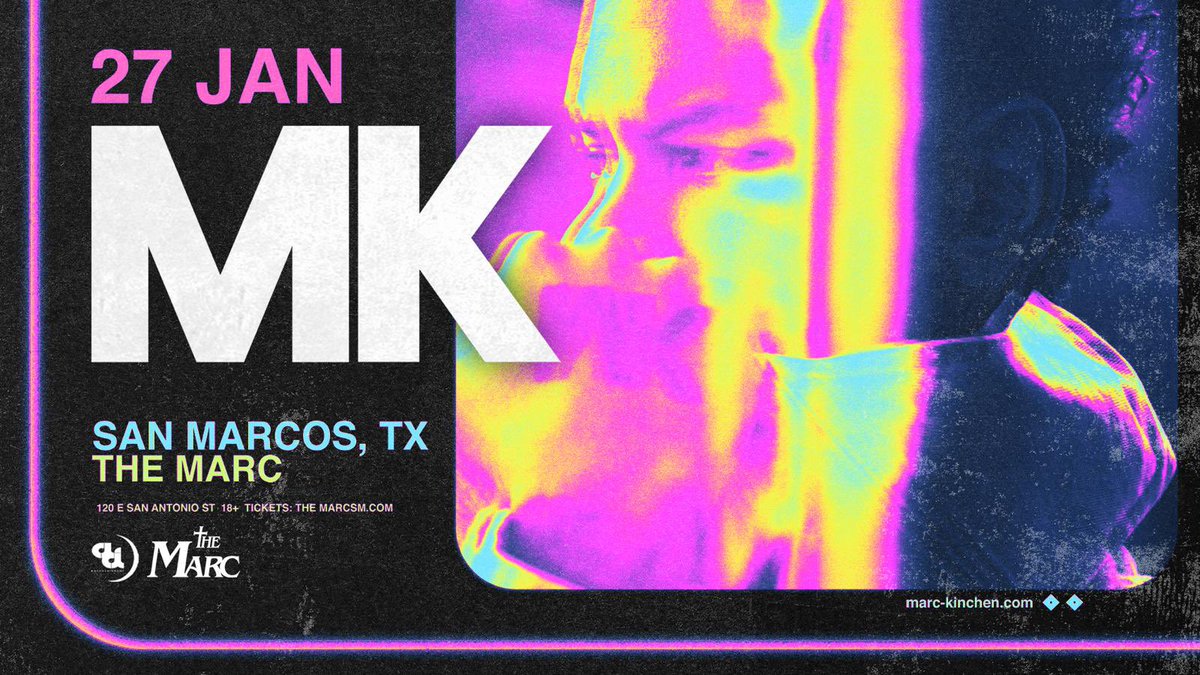 AfterDarkTexas's tweet photo. AfterDark kicks off 2022 STRONG 💪

JANUARY

1.1.22 |  Devil May Care
- @nicfanciulli

1.8.22 |  @TheMarcSM
- @SHAQ
- ??
- @yultron
- @yehme2

1.22.22 |  @TheMarcSM 
- @WaxMotif 

1.27.22  |  @TheMarcSM 
- @MarcKinchen
- ???

🎟: https://t.co/PJOz3wWYFN | https://t.co/UncPmRaMGf https://t.co/f5SlIJkWOx