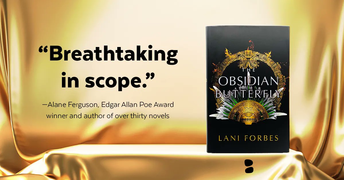 BlackstoneAudio's tweet photo. Look alive, #YAbooks lovers! Did you know #THEOBSIDIANBUTTERFLY is the finale of the #AgeoftheSeventhSun series by @LaniForbes?

Lauded as a “breathtaking in scope” by @AlaneFerguson, kickstart the reading adventure by preordering your copy today!

✨https://t.co/bP2mykFa5K https://t.co/VZQ9JHL9z8