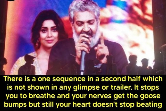 alwayssMega's tweet photo. Brace Yourself #RRRPreReleaseEvent  #RRR #RamCharan #JrNTR https://t.co/R2ZSGKyQIV