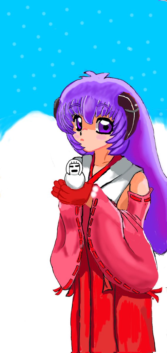 cuocuo0904's tweet photo. 可愛くない!?この雪だるまは僕の最高傑作なのですよ!!はぅあぅ
#ひぐらしのなく頃に
#羽入
#雪だるま
#過去絵の使い回しw https://t.co/pfGvymTN72