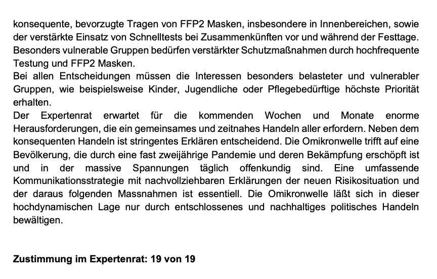 Die erste Stellungnahme des neuen #Covid-Expertenrats der Bundesregierung // <a href="/welt/">WELT</a>