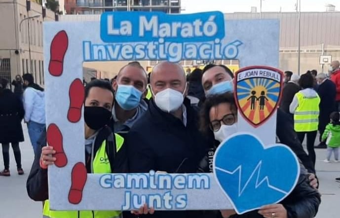 PD_Reus's tweet photo. Hem iniciat el diumenge donant suport a @la_marato amb la Caminada Solidària organitzada per l'Escola Joan Rebull de Reus, i el Cros Solidari de l'Escola Sant Josep de la Ciutat de #Reus. Gràcies pel vostre compromís amb la salut mental. https://t.co/seDszDcsI1