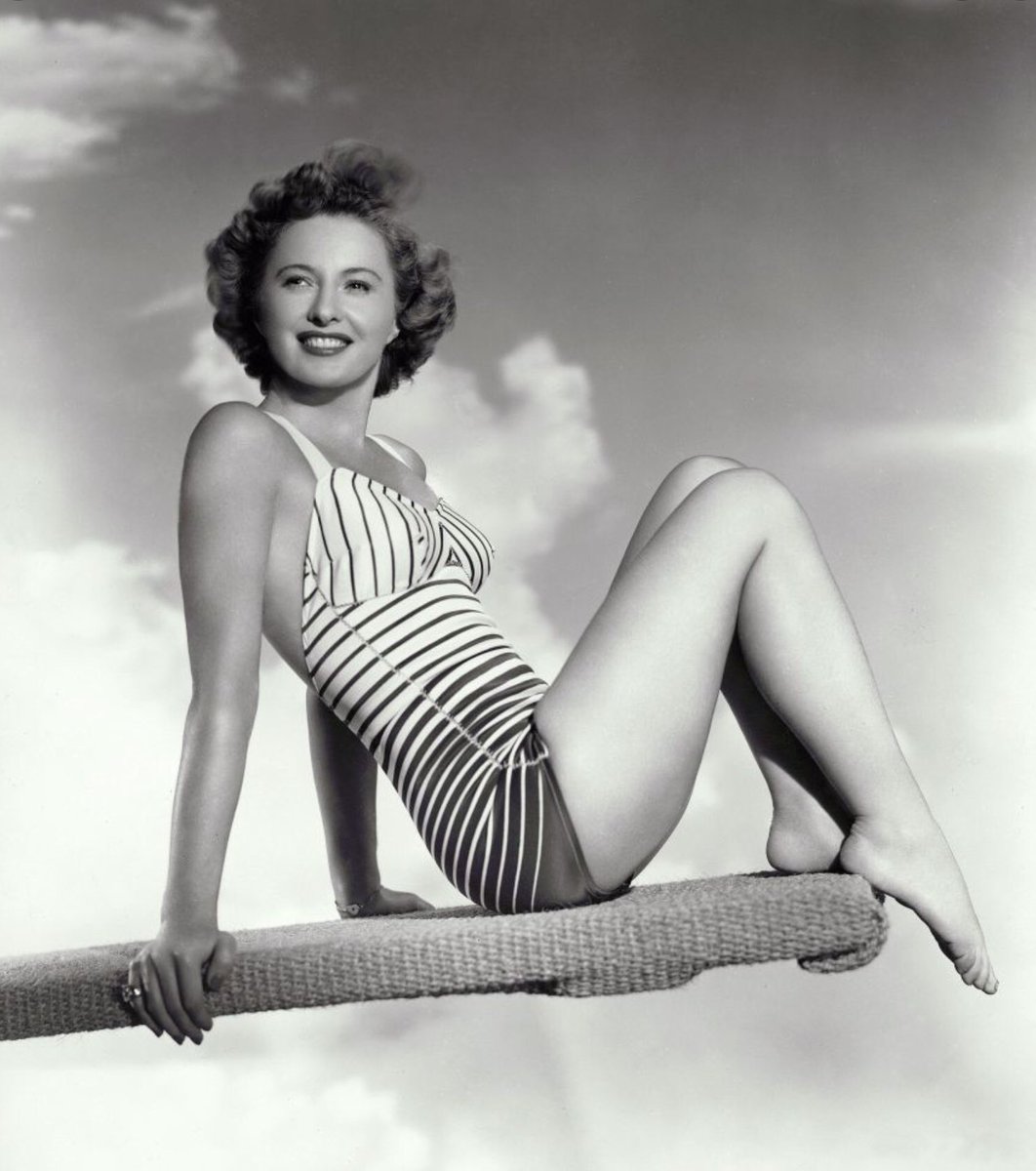 So is anybody in someplace nice and warm, like Barbara Stanwyck here? 