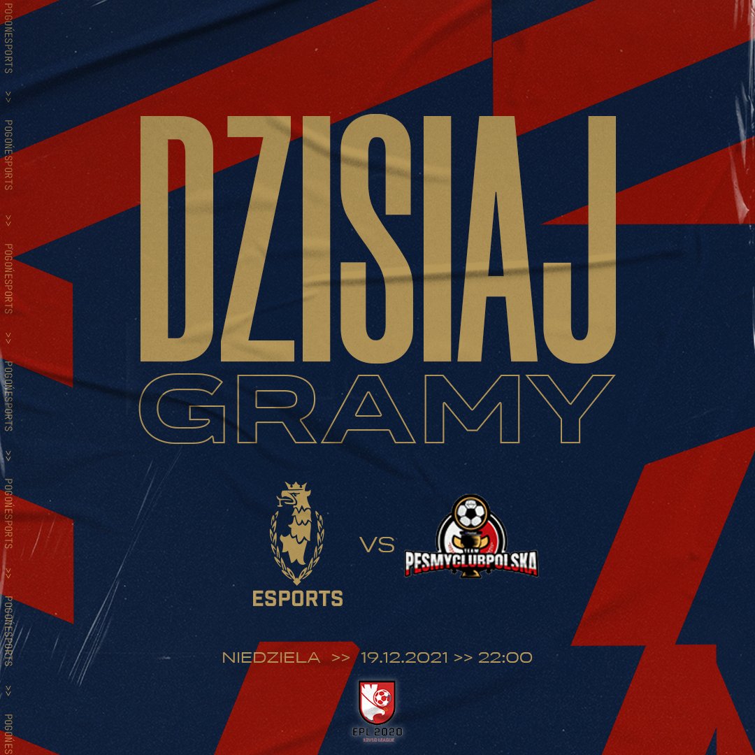 To nie koniec widowiska na dziś! O godzinie 22:00 rozpoczniemy walkę z drużyną PESmyClub POLSKA w ramach Epl2020 League 10vs10. ⚓

Widzimy się na transmisji ze spotkania, która jak zawsze odbędzie się na naszym fanpage!