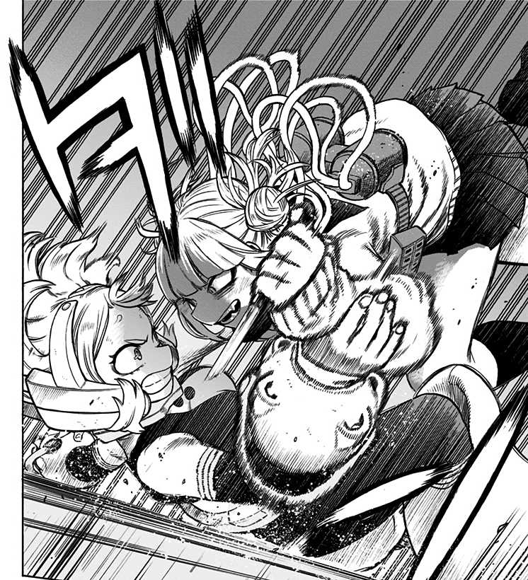 Hori wants this "rivalry" to be over so he can be free to draw his ship being happy without having to worry ab the plot. 
