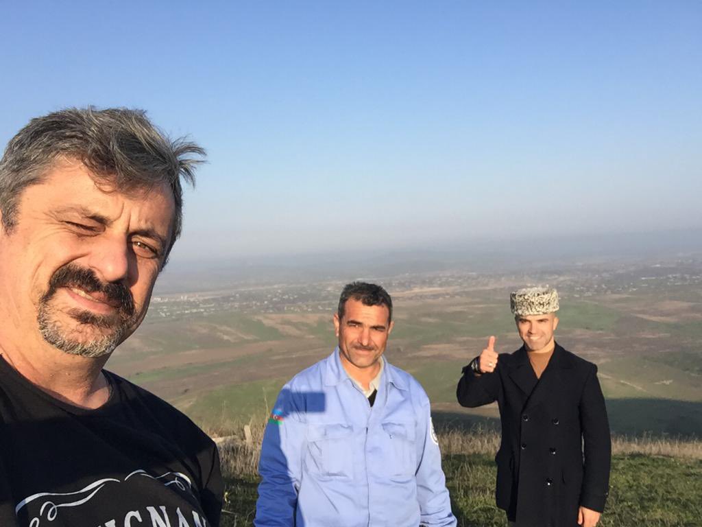 Emin_H_official's tweet photo. İtaliyadan olan mütəxəssislər #Füzuli/də yerləşəcək olan #Zəfərmuzeyi, #İşğalmuzeyi, #Memorialpark və #Bayraqmeydanının layihələndirilməsi məqsədilə müvafiq obyektlərin yerləşəcəyi yerlərə baxış keçirib. https://t.co/k5waFIn7nP