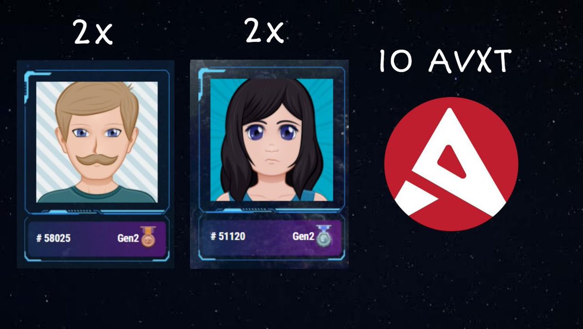 JetkinFinans's tweet photo. 🎁GiveAvay 4 NFT + 10 $AVXT🎁

4 kişiye,  anlık 4.000₺ değerinde toplam 10 $AVXT + 4 NFT.

1. Tweeti RT’le
2. Hesapları takip👇🏻
@Avaxtars_Game 
 
@JetkinKrypto 
 
@artuntan 
 
3. Bu tweete 2 arkadaşını etiketle

Sonuçlar 30 Aralık'ta Jet Lie Telegram'da açıklanacak.🔥 https://t.co/4tvnrlmFlc