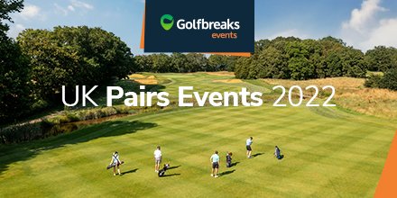 golfbreaks's tweet photo. Team up with a partner and play in one of our new UK Pairs events next season! ⛳🏌️‍♂️

Head to the link below to see our full schedule ⬇️
https://t.co/pvn5TTPpm9 https://t.co/tRmaDkXJ6Q