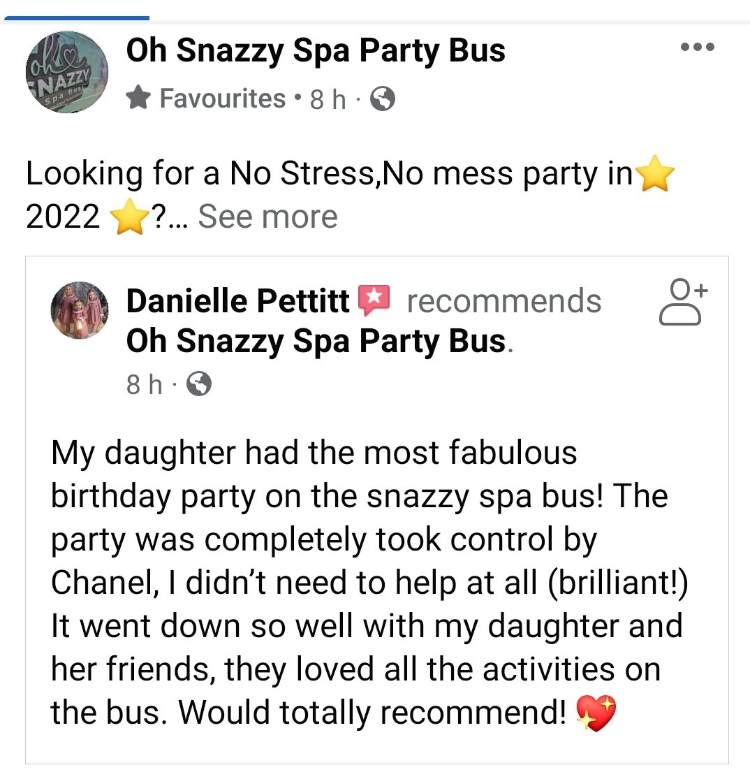 BeFabBoutique's tweet photo. Fabulous way to end the year 🥰

#pamperingforgirl #greatreviews #bookearly #kidsspa #SBS #kidsentertainer #doortodoorservice #beckenhammums # https://t.co/iJsCjGLM1P