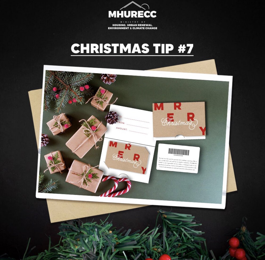 Christmas Tip #7 for an #EcoFriendlyChristmas!

PLANTABLE CARDS! How many of knew you have plantable holiday cards that can contribute to reforestation? You can purchase your own plantable cards for your loved ones.

#MHURECCXmas
#ChristmasCountdown