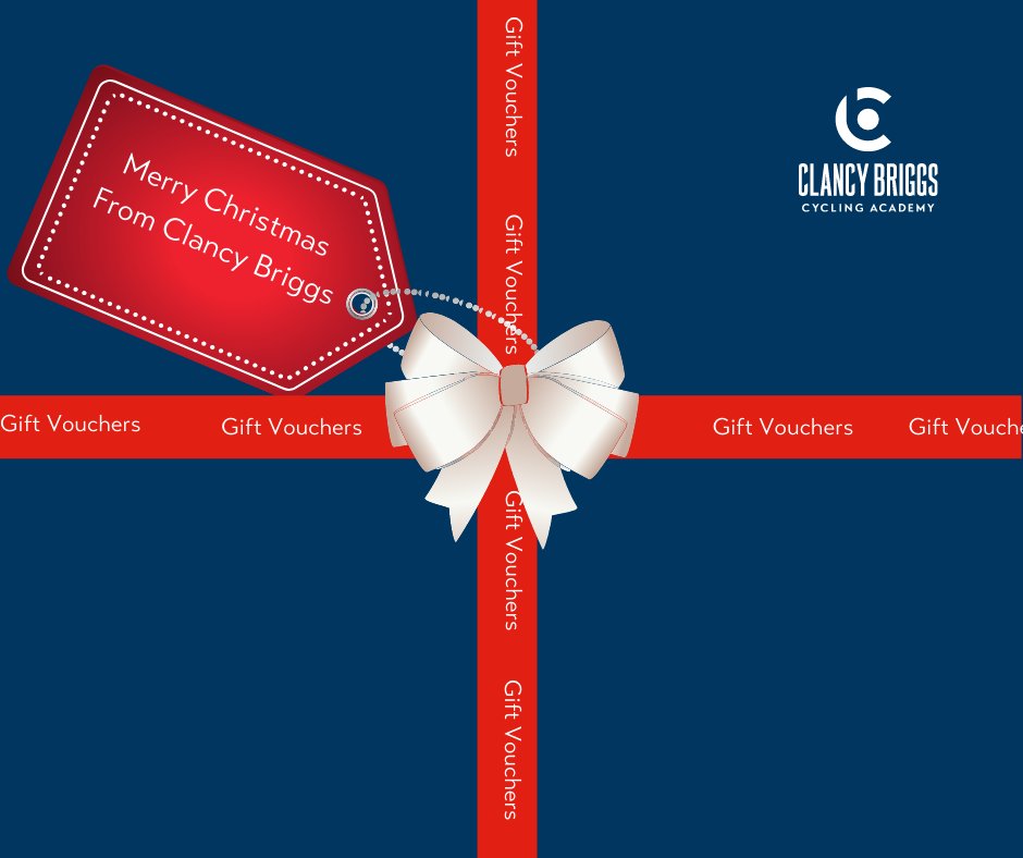 If you're stuck for ideas of what to buy someone for Christmas, then head over to clancybriggs.co.uk/shop &amp; checkout our range of gift vouchers. 🎁

We've got something to suit all levels of cyclist! 🚴‍♀️🚴‍♀️

#getoutandride #clancybriggs #christmas #presents #giftideas
