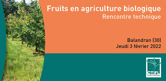 AgroInfoBlog's tweet image. Rencontre technique #fruits en #agriculture #biologique le 3/02/22 avec le @_Ctifl Centre de Balandran
ctifl.fr/journee/rencon…