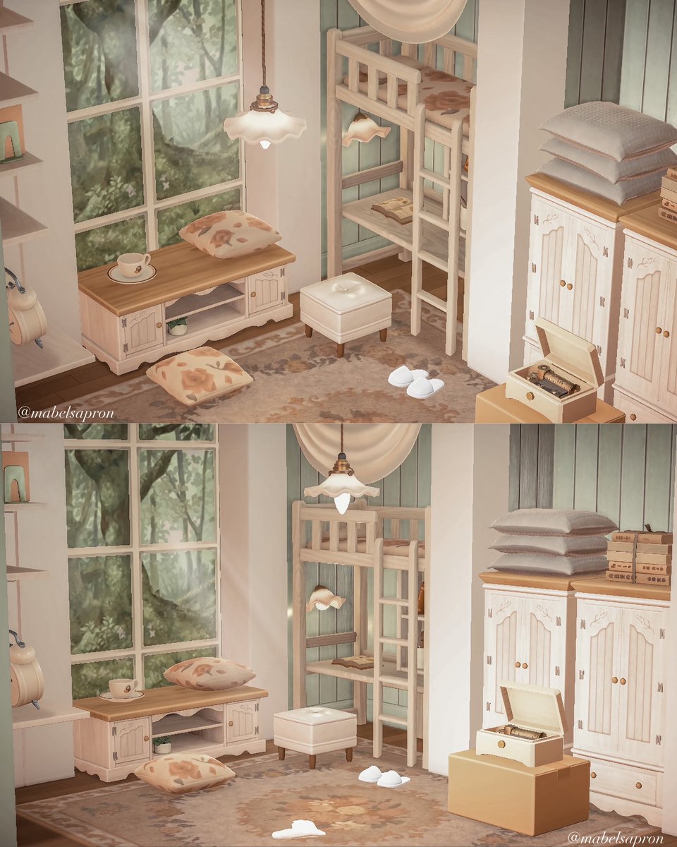 another small &amp; cosy bedroom ☁️☕️

#AnimalCrossingNewHorizons #ACNH #AnimalCrossing #ACNHDesigns