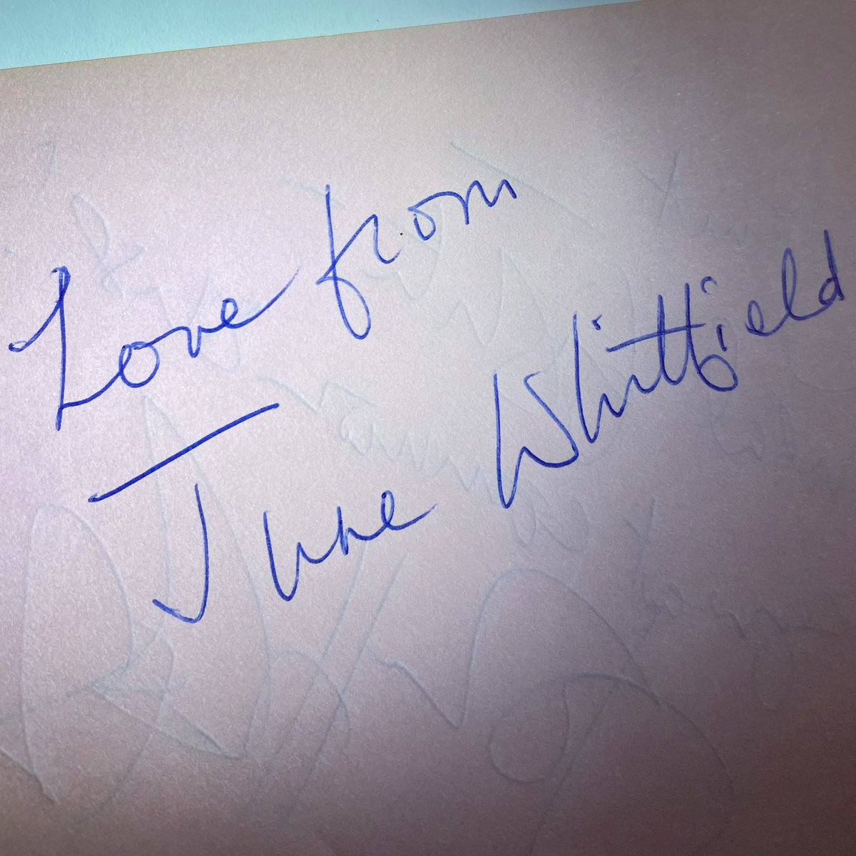 BenAtkinsDesign's tweet photo. #FontSunday 2021 51/52 @DesignMuseum #autographs Terry Scott and June Whitfield. #terryandjune #sitcom #eighties https://t.co/5DIAQFhvhn
