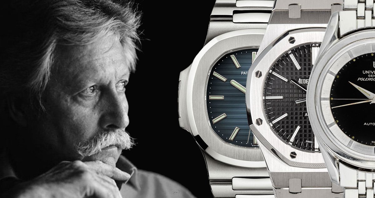 Gerald Genta, otherwise known as the Picasso of Watches, is the most famous watch designer ever. 
His contribution to #watchmaking is unparalleled and his genius was behind many of the bestselling #watches of all time. What’s your favourite creation? #GGHA #GeraldGenta #Genta