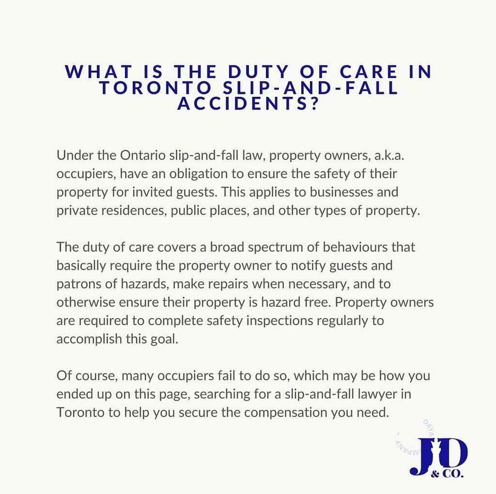 JDCo_Law's tweet photo. It’s getting icy outside. A highly trained slip-and-fall lawyer at Jasmine Daya and co. May be able to assist you in bringing a personal injury claim against the property owner in question. After all, why should you get stuck covering costs associated wi… https://t.co/pNNxrM9Sts https://t.co/GMMm8TyG17
