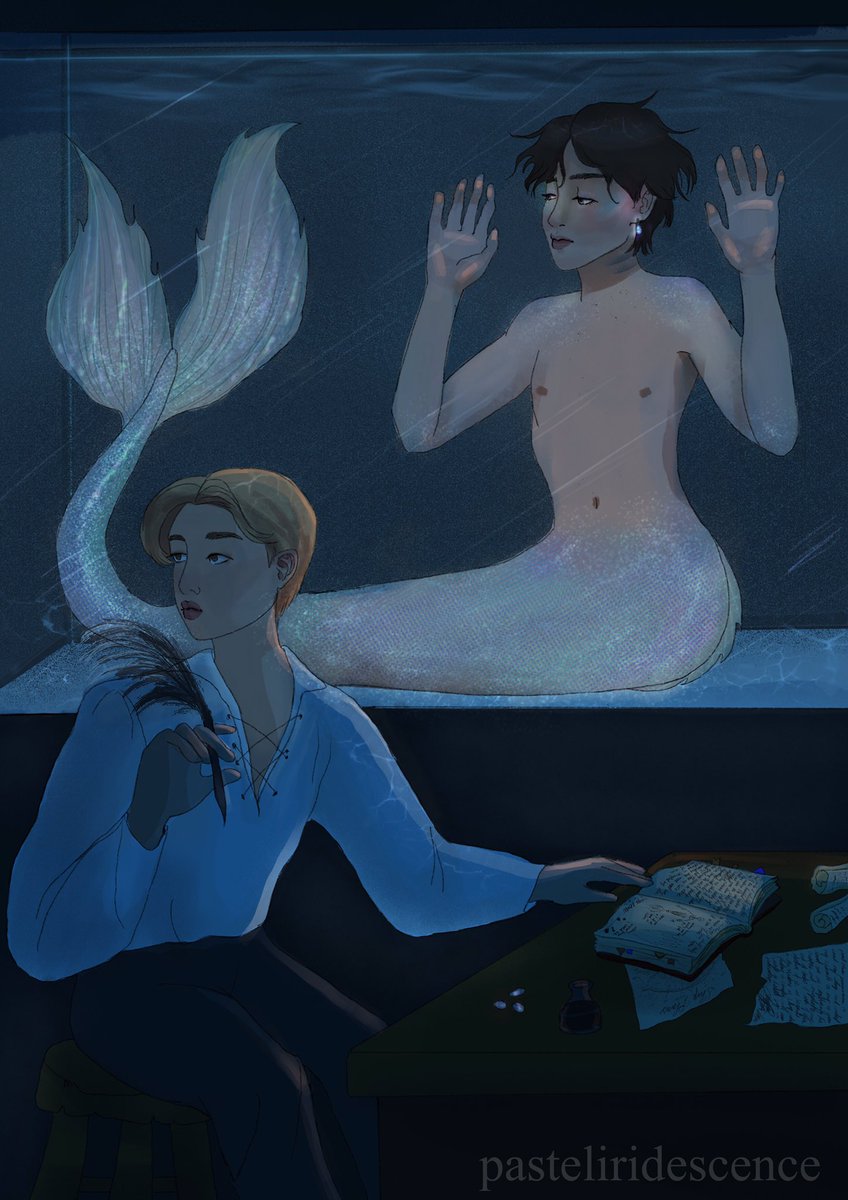 It was quite a year for everyone but thanks to the mods for working hard and tirelessly we were able to push through! I can finally reveal one of my pieces for <a href="/ZineWithLuv/">Zine With Luv⁷ (Finished)</a> ! 🐚 🧜‍♀️ 🏴‍☠️ 💜