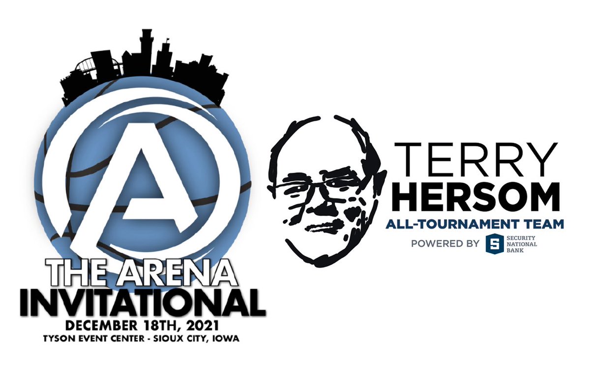 SiouxlandSports's tweet photo. 2021 Arena Invite - Terry Hersom All-Tournament team powered by Security National Bank.

Part 1:

Estherville- Owen Larson
Emmetsburg - Keegan Joyce
SBL - Tyler Smith
Omaha Burke - Zeb Svoboda
Spirit Lake - Taylor Sneider
S.C. West - Kiah Davis https://t.co/680oQ0K5rj
