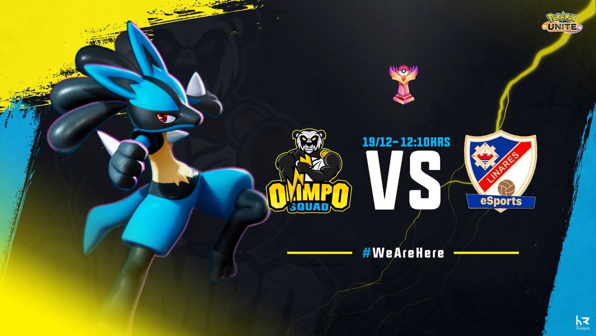 #PU | MATCHDAY

En unos instantes estaremos jugando la final de la <a href="/CircuitoAeos/">Circuito AEOS</a>. Nuestro equipo de Pokémon Unite buscará conseguir su primer titulo. 

#WeAreHere⚡️ #GoOS