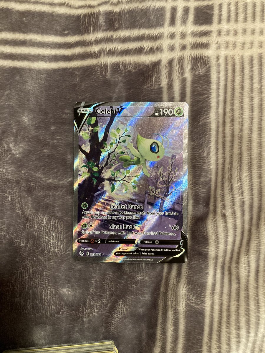 DugyTech's tweet photo. @Pokemon what kind of card is this?  My kid says its a shiny…? #pokemon https://t.co/R1oruR2Rbk