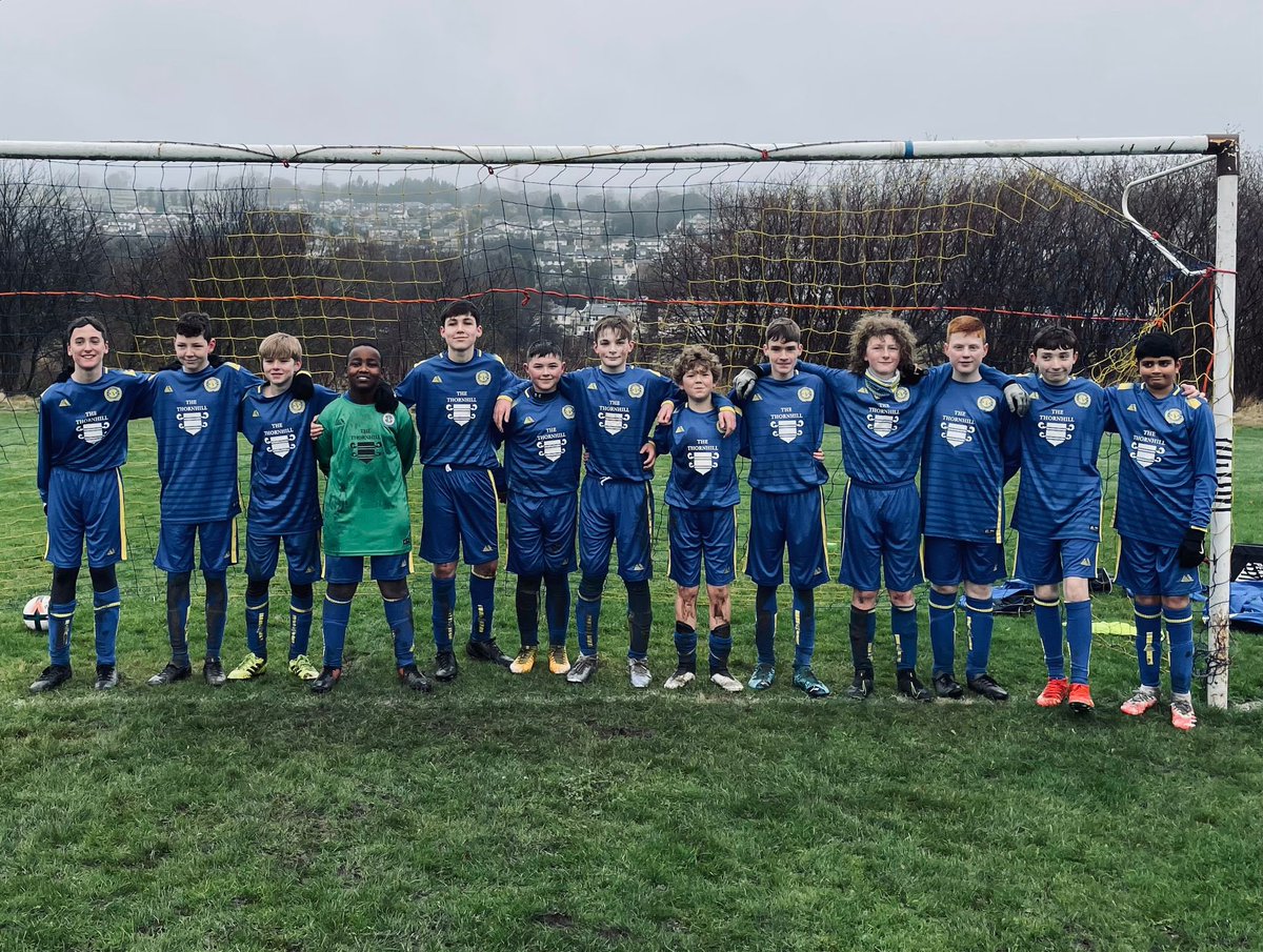 CalverleyUnited's tweet photo. A huge well done to our U14s who have overcome truly tough times to achieve their first win of the season today ⚽️

A huge thanks and shout out to coaches Lee and Phil, Louise for the admin and the Thornhill Arms for their sponsorship #GrassrootsHeroes 💛⚽️💙 https://t.co/1rnZ5nJ5Ot
