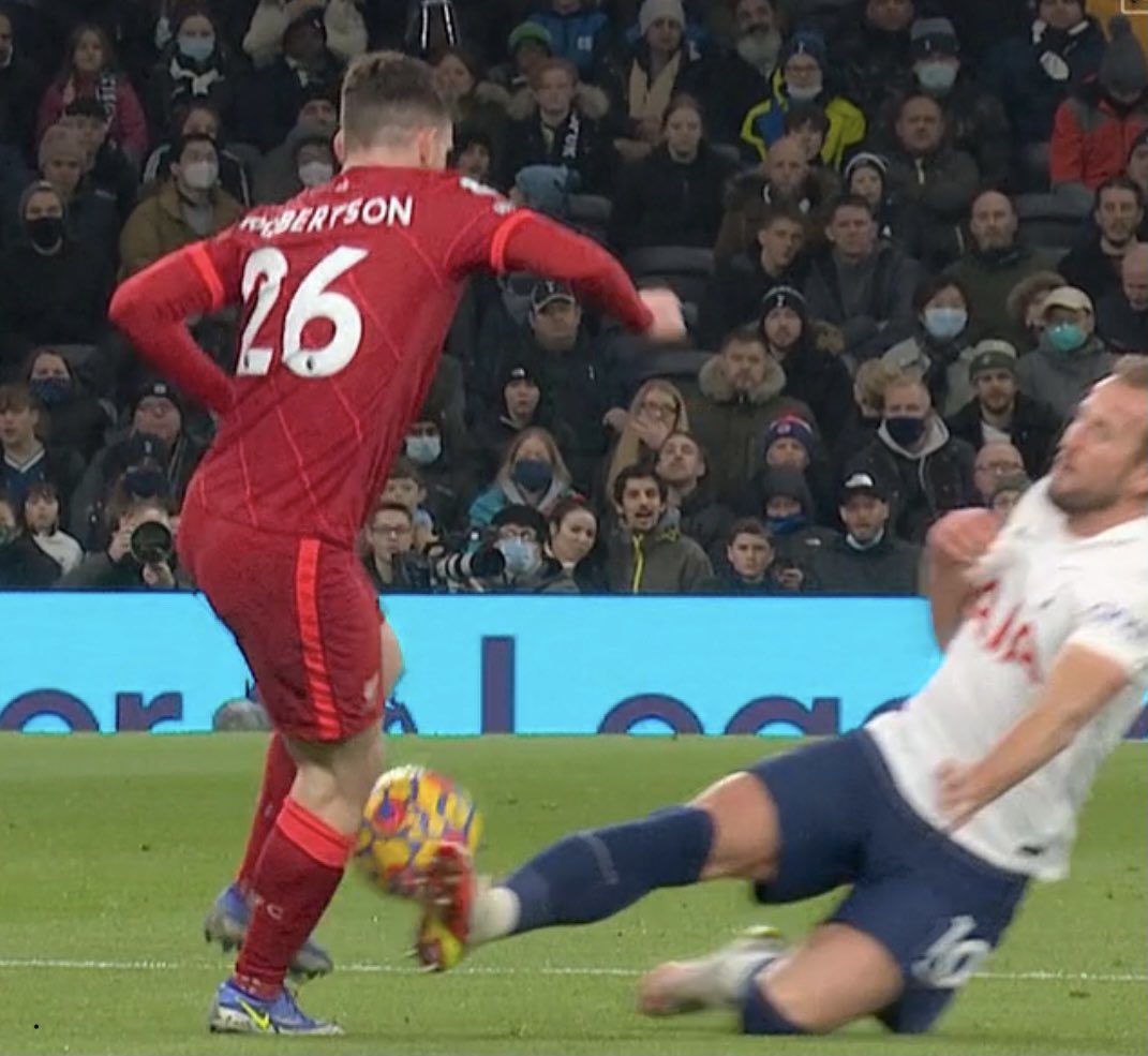 Yesterday they were hyping up Gerrard’s aggressive tackles, today they’re crying because of a softer tackle.
Liverpool fans are truly bizarre.