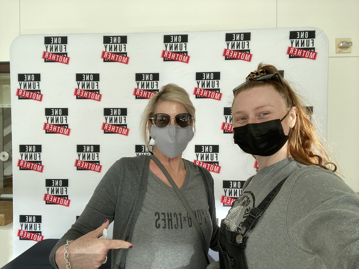 ljmason5's tweet photo. @OneFunnyMother My daughter and I had a blast at the show yesterday! Thank you for all the laughs the past couple of years and for inviting us into your family. Also Dean confirmed he brushed his teeth 😂😂 https://t.co/SI89E3MbcM