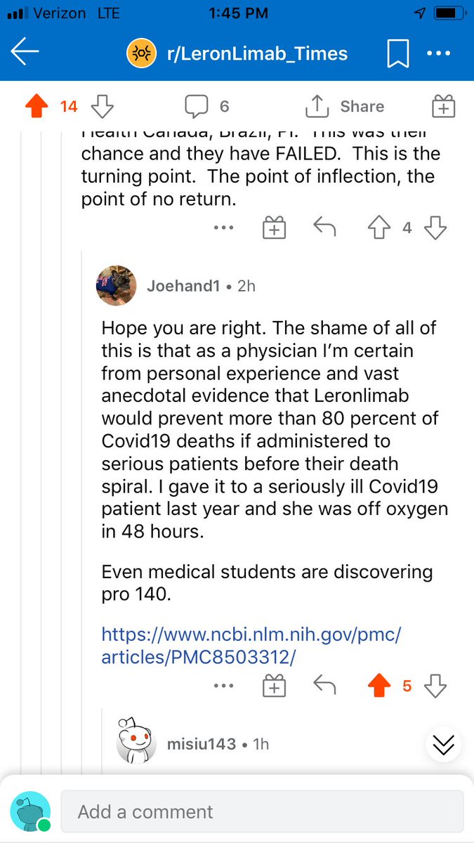 TomSmit01069776's tweet photo. ⁦@Truthorfiction3⁩ Physician after physician acknowledge Leronlimab https://t.co/53L4TtVT4R