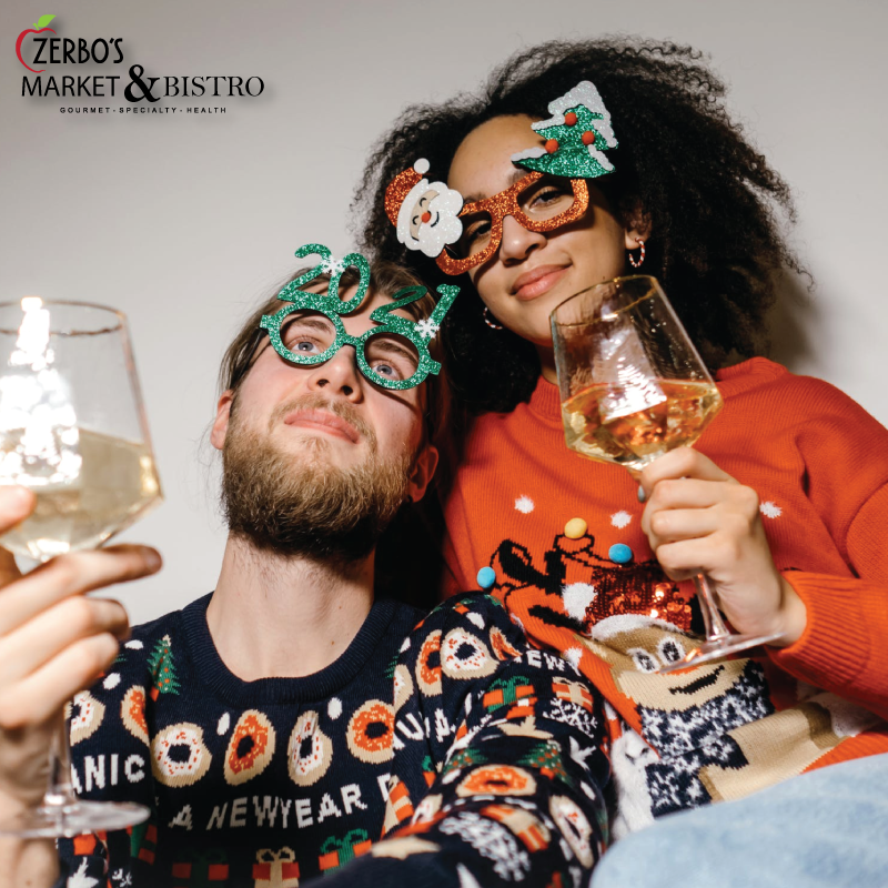 Zerbos's tweet photo. We're open until 5pm today! So while you're decking the halls &amp; getting ready to don that gay apparel make sure to take some time for yourself and stop by for a glass of wine at the bistro or any last minute holiday goodies from the market! 😜🎄☃️🎁🍷 #christmas #xmas #zerbos https://t.co/bOlRuOCjiM