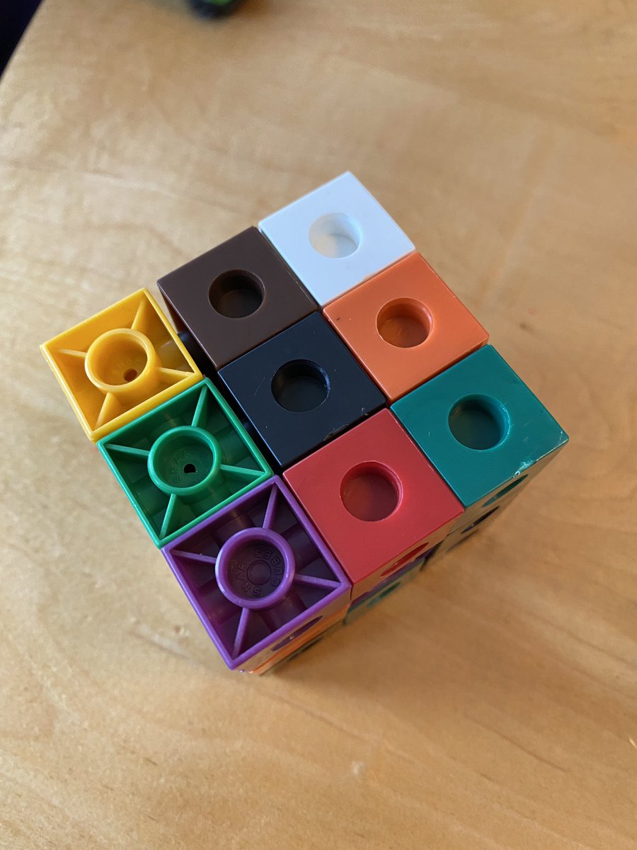 RawdingMolly's tweet photo. Getting some bags of cubes ready for #9Colors by @nrichmaths —excited to gift this to my son’s classroom!! https://t.co/tW362quYQP