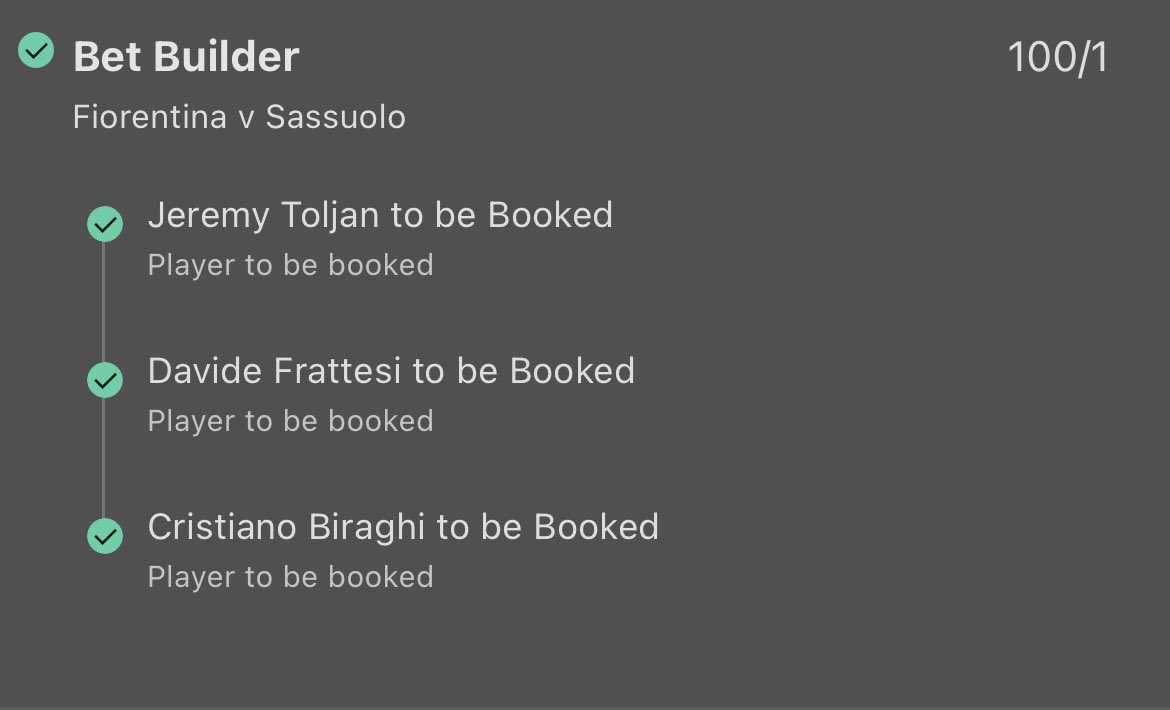 500 RETWEETS FOR TONIGHTS CARD TIPS!! 👀

90/1 &amp; 100/1 winners today ✅✅

Huge game in Italy tonight 🇮🇹 

Will sort some tips out if we get the 500 shortly 👋🏼

Lets goooooo!!! 🔥🔥🔥🔥🔥🔥

18+ gambleresponsibly
