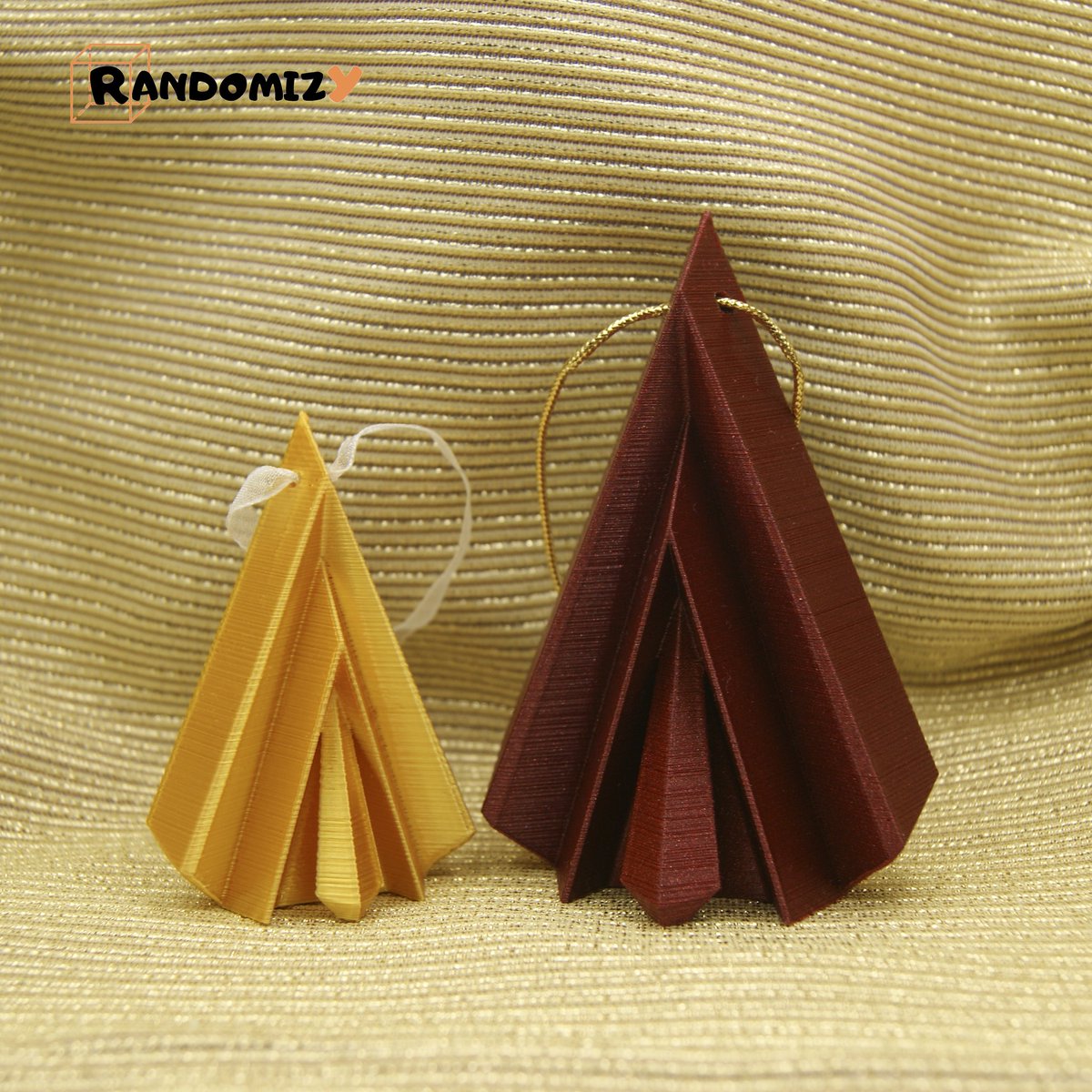 Randomizy3D's tweet photo. Christmas Decorations are never enough! ๐
I created two different shapes of Stylized Trees inspired by the figures realized according to the origami technique.
Get them free on @Thangs
Tree #1 https://t.co/LqKLvW5xOv
Tree #2 https://t.co/AF8jBtGNT2
#3dprinting #randomizy3d https://t.co/aOVkp9VYut