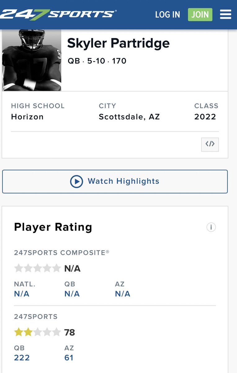 Thankful to be named a 2 star! <a href="/247Sports/">247Sports</a> <a href="/hzfbfamily/">Horizon Football</a>